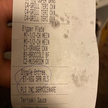 Panda Express - they even circled it how do you forget it? - Chinese Near Me - Watsonville, California