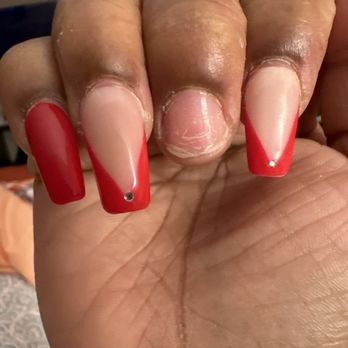 Rock Star Nails & Spa - $130 for this? This is after 4 days, nails are lifting and falling off. Others won't come off because it is a new set that was just done. - Nail Salons Near Me - Bloomingdale, Illinois Rock Star Nails & Spa - $130 for this? This is after 4 days, nails are lifting and falling off. Others won't come off because it is a new set that was just done. - Nail Salons Near Me - Bloomingdale, Illinois