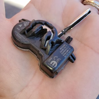 Van Nuys CDJR - damaged sensor they never took out of tire and just left it in without removing it. - Car Dealers Near Me - Van Nuys, California