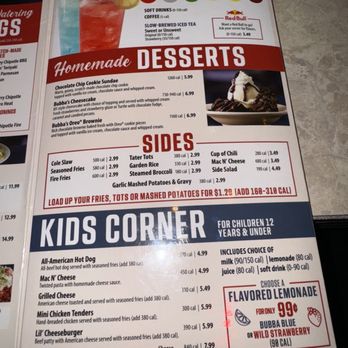 Bubba's 33 - Menu - Burgers Near Me - Mcallen, Texas