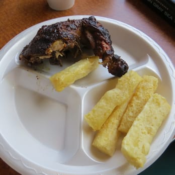 Inka Chicken - 1/4 chicken with yucca fries - Peruvian Near Me - Austin, Texas