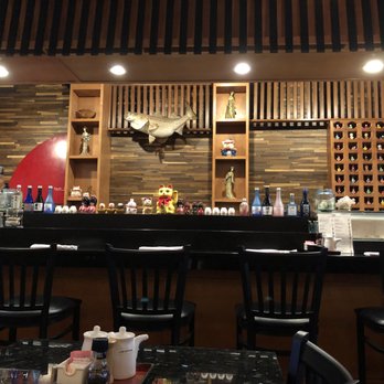 Sushi Yoshino - View of the bar.  Chefs create their magic just on the other side of the bar. - Japanese Near Me - Atlanta, Georgia