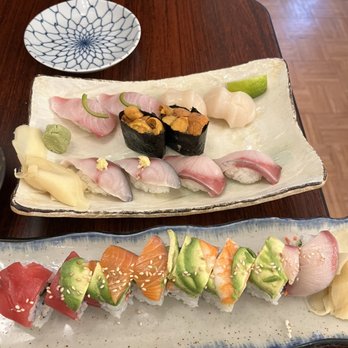 Tanuki Sushi - Rainbow Roll, Uni, Hotate, Hamachi, Kampachi, Aji - Sushi Bars Near Me - Kaneohe, Hawaii Tanuki Sushi - Rainbow Roll, Uni, Hotate, Hamachi, Kampachi, Aji - Sushi Bars Near Me - Kaneohe, Hawaii