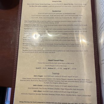 Redpoint Inn Restaurant - Menu - Pizza Near Me - Jasper, Tennessee
