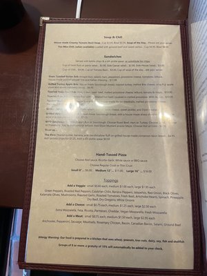 Menu photo 1 Redpoint Inn Restaurant Jasper, TN