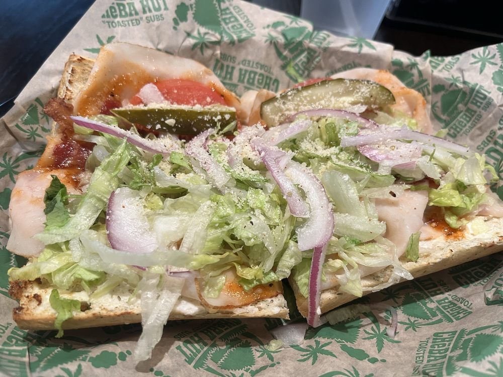 Food from Cheba Hut "Toasted" Subs