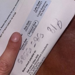 Statement from the month prior showing my credit. Statement from the month prior showing my credit.