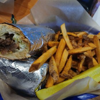 Emerald Tavern - Cheesesteak & fries-- also Very Good - Pubs Near Me - Parkville, Maryland