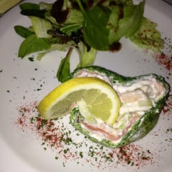 Exquis - Salmon and prawn starter