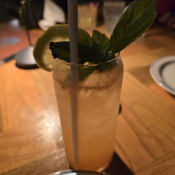 Deck. - Peach Mocktail - Hawaiian Near Me - Honolulu, Hawaii