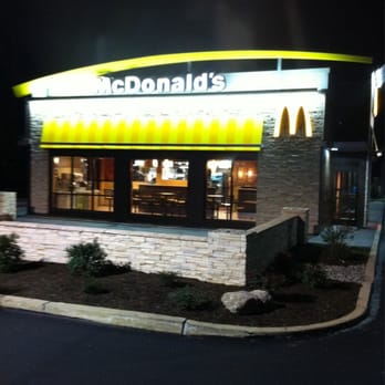 McDonald's - the exterior of a restaurant at night - Burgers Near Me - New Holland, Pennsylvania McDonald's - the exterior of a restaurant at night - Burgers Near Me - New Holland, Pennsylvania