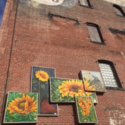 Historical Society of Carnegie - Sunny art adorns the side of the building