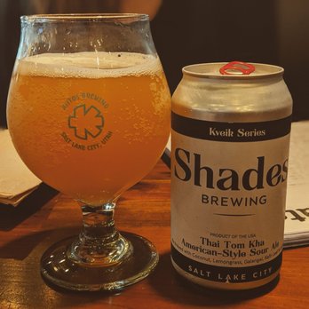 Slackwater - Shades Brewing - Thai Tom Kha - Pizza Near Me - Sandy, Utah Slackwater - Shades Brewing - Thai Tom Kha - Pizza Near Me - Sandy, Utah