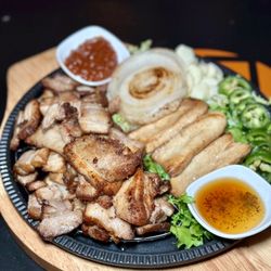 Grilled Pork Belly (Bossam)