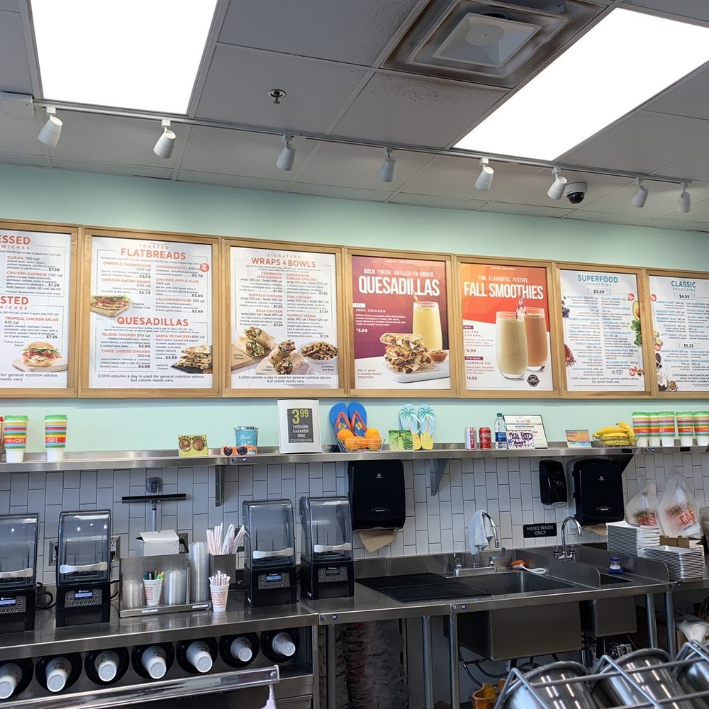 Tropical Smoothie Cafe - Getting my smoothie fix for lunch! - Fast Food Near Me - Carmel, Indiana