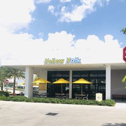 Yellow Yolk - Back entrance...