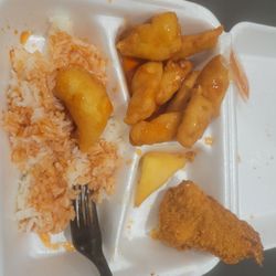 King Chef - Sweet and sour chicken combo