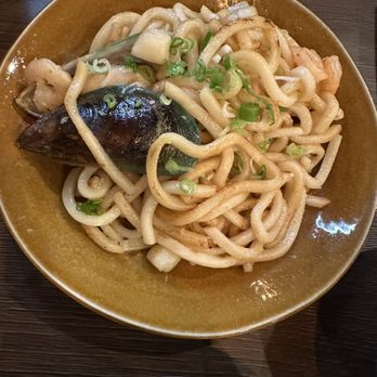 Bengee Sushi - B11. Seafood Fried Udon - Japanese Near Me - Chino, California Bengee Sushi - B11. Seafood Fried Udon - Japanese Near Me - Chino, California