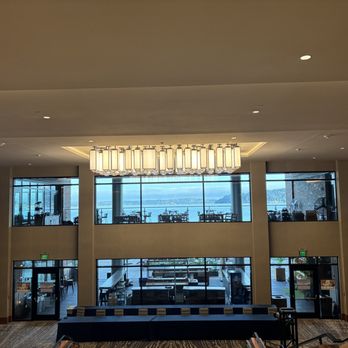 Hyatt Regency - Lobby overlooking the lake - Hotels Near Me - Renton, Washington