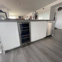 My new cabinet/wine fridge. My new cabinet/wine fridge.
