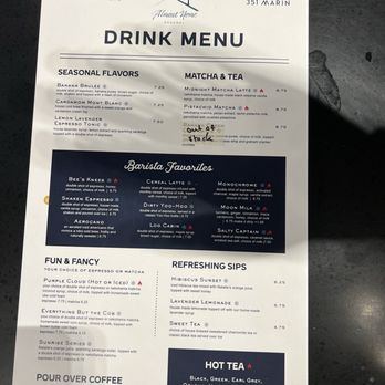 Almost Home Coffee - Menu - Coffee & Tea Near Me - Jersey City, New Jersey Almost Home Coffee - Menu - Coffee & Tea Near Me - Jersey City, New Jersey