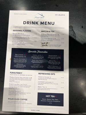Menu photo 1 Almost Home Coffee Jersey City, NJ Menu photo 1 Almost Home Coffee Jersey City, NJ