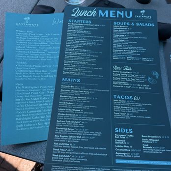 Castaways Steak & Seafood - Menu - Bars Near Me - Port Jefferson, New York Castaways Steak & Seafood - Menu - Bars Near Me - Port Jefferson, New York