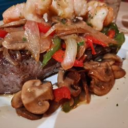 Cafe Emilia - Steak Special with shrimp