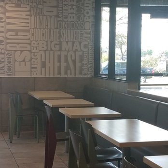 McDonald's - Dining tables. - Burgers Near Me - Forney, Texas