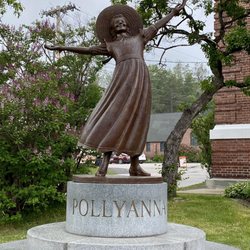 Pollyanna Statue - 06.10.23 Pollyanna is based on the 1913 book by Eleanor H. Porter, a resident of Littleton
