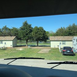 Wichita Spring Lake RV Resort - Cabins and rigs all around the park.