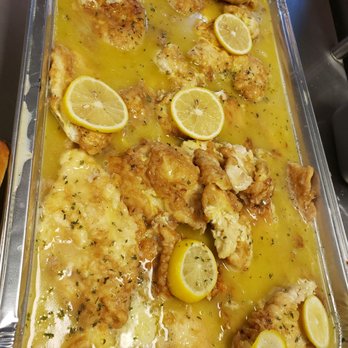 M Martinez restaurant - a pan of chicken with lemons - Italian Near Me - Lumberton, New Jersey M Martinez restaurant - a pan of chicken with lemons - Italian Near Me - Lumberton, New Jersey