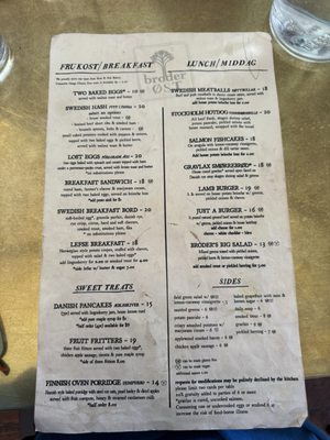 Menu photo 2 Broder Café Portland, OR Menu photo 2 Broder Café Portland, OR