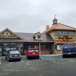 the outside of the building