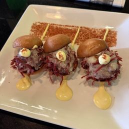 Corned beef sliders!! YUM! Corned beef sliders!! YUM!