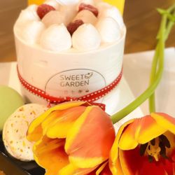 Sweet Garden Japanese Cheesecake - Rose Lycee Cheesecake!