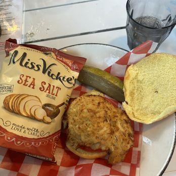 Ocean View Brewing Company - Crab cake sandwich - New American Near Me - Ocean View, Delaware
