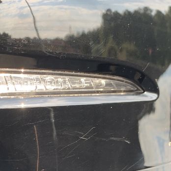 Tommy's Express® Car Wash - Scratches on the mirror... - Auto Detailing Near Me - Snellville, Georgia