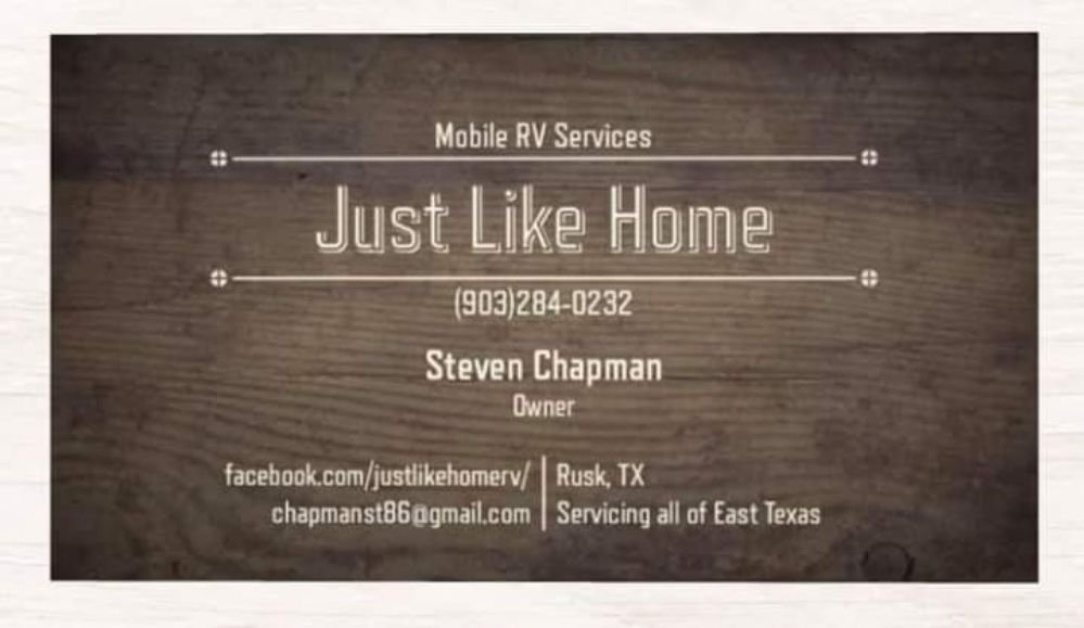 Slide of Just Like Home Mobile Rv Services