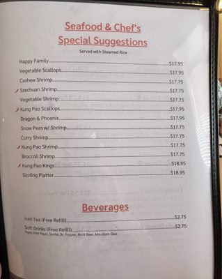 Menu photo 4 Szechuan Chinese Restaurant Cottage Grove, OR