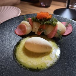 Scallop crudo Scallop crudo