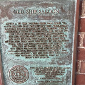Old Ship Saloon - Pubs Near Me - San Francisco, California Old Ship Saloon - Pubs Near Me - San Francisco, California