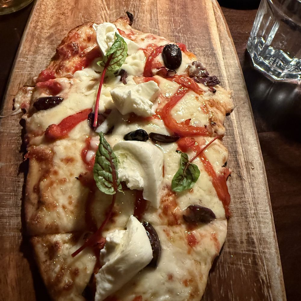 Plado - New York - Buratta flatbread - Tapas/Small Plates Near Me - New York, New York