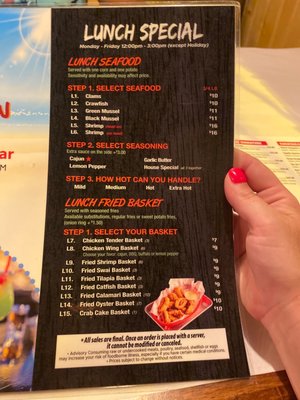 Menu photo 5 Cajun Boil Bar Columbus, OH Menu photo 5 Cajun Boil Bar Columbus, OH