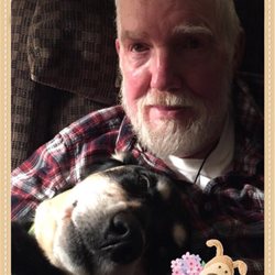 Grocery Outlet - Me and the hounD (sic) Arbee.