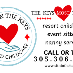 Sitn In The Keys Childcare - Sit'n In The Keys is the most trusted resort childcare, event babysitting, and nanny service provider in the FL Keys.
