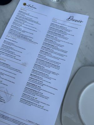 Menu photo 1 Anatolian Kitchen Palo Alto, CA
