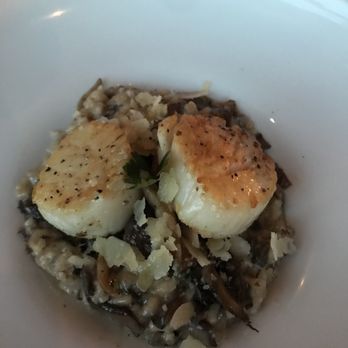 Fig & Olive - Truffle Risotto with SCALLOPS!! - French Near Me - Houston, Texas