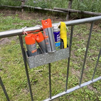 Banff Harley-Davidson - Bug spray at dinner site - Horseback Riding Near Me - Banff, Alberta
