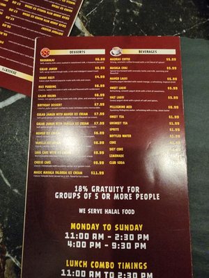 Menu photo 2 Magic Masala Naples Naples, FL